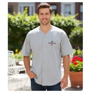 Darrell Waltrip Jersey Vintage 93 L Motorsport Traditions Western Auto Button Up